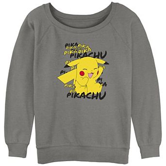 Juniors' Pokémon Pikachu Laughing Graphic Tee