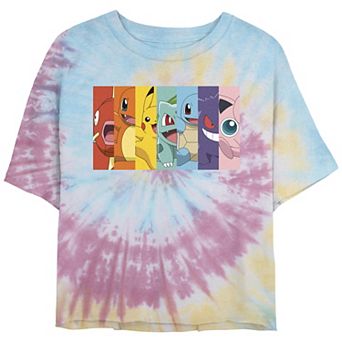 Juniors' Pokémon Poke Rainbow Graphic Tee