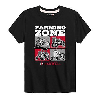 Boys 8-20 Case IH Farming Zone Graphic Tee