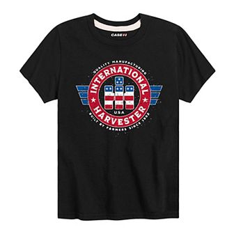 Boys 8-20 Case IH Americana Badge Graphic Tee