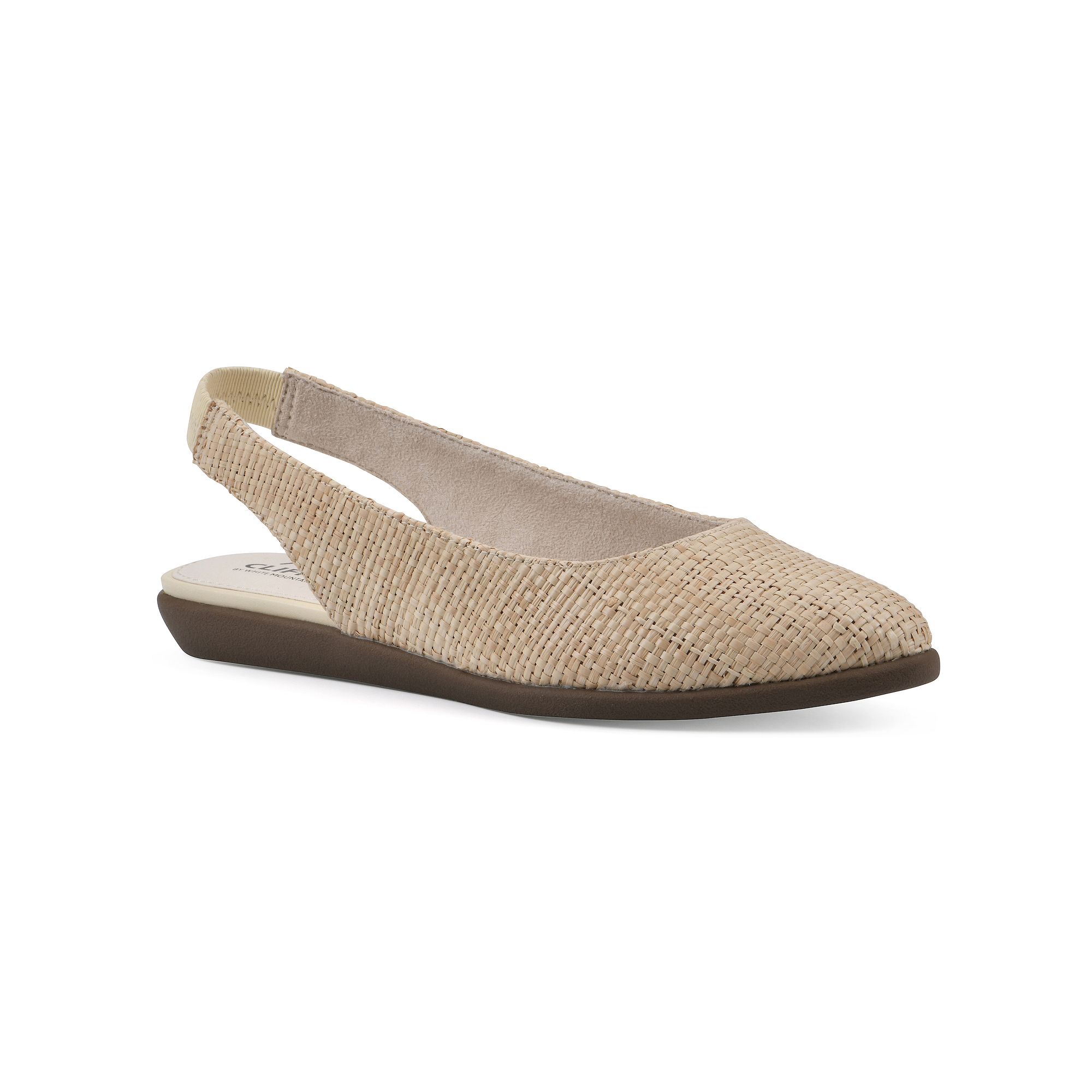 Cliffs by White Mountain Memory Womens Slingback Ballet Flats, Size: 6, Be