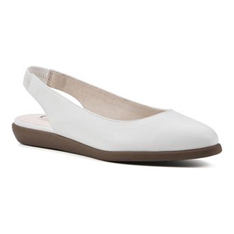 Cliffs by White Mountain Memory Women's Slingback Ballet Flats