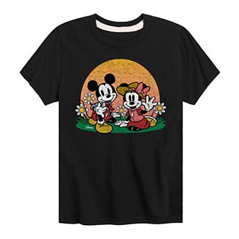 Disney's Mickey & Minnie Mouse Boys 8-20 Sunset Graphic Tee
