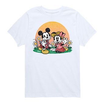 Disney's Mickey & Minnie Mouse Boys 8-20 Sunset Graphic Tee