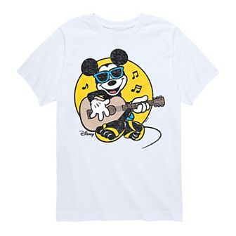 Disney's Mickey Mouse Boys 8-20 Guitar Graphic Tee