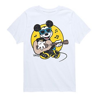 Disney's Mickey Mouse Boys 8-20 Guitar Graphic Tee