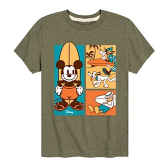 Disney's Boys 8-20 Beach Surf Graphic Tee