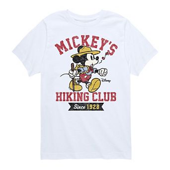 Disney's Mickey Mouse Boys 8-20 Hiking Club Graphic Tee