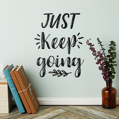 Motivational Wall Decals, Inspirational Posters for Classroom (10 x 18 In, 2 Pack)