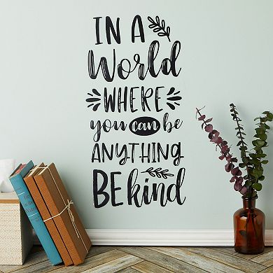 Motivational Wall Decals, Inspirational Posters for Classroom (10 x 18 In, 2 Pack)