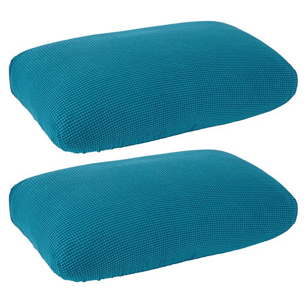 2 Pack Stretch Outdoor Cushion Covers for Patio Furniture and Sofas