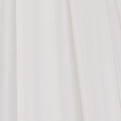 ALUCSET Pleated Barrel Lamp Shade for Table Lamps and Floor Lights, Off White