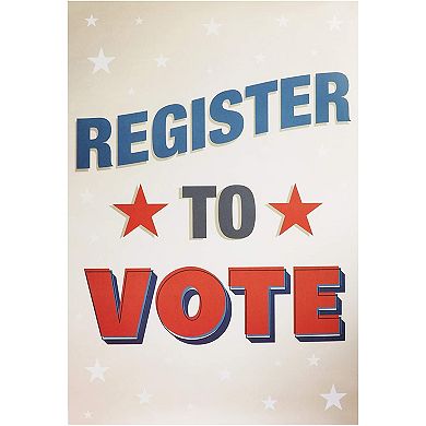 10 Pack Go Vote United States USA American President Election Day Poster, 13x19"