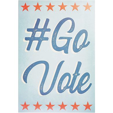 10 Pack Go Vote United States USA American President Election Day Poster, 13x19"