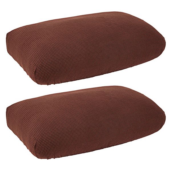2 Pack Stretch Outdoor Cushion Covers for Patio Furniture and Sofas