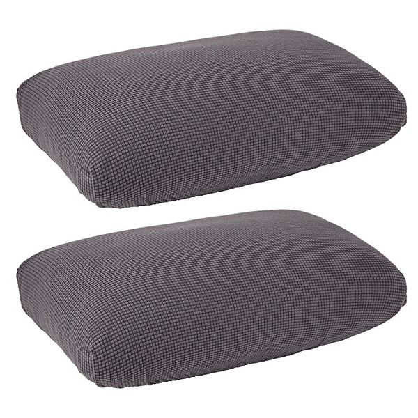 2 Pack Stretch Outdoor Cushion Covers for Patio Furniture and Sofas