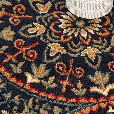 Superior Fancy Medallion Traditional Indoor Area Rug