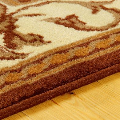 Superior Kensington Traditional Medallion Indoor Area Rug