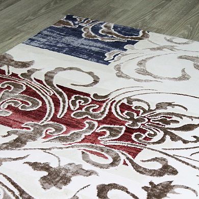 Superior Storyville Scroll Transitional Indoor Area Rug