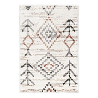 Superior Garred Contemporary Southwestern Geometric Indoor Area Rug