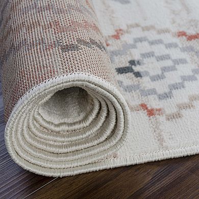 Superior Garred Contemporary Southwestern Geometric Indoor Area Rug