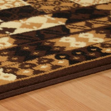 Superior Mosaic Geometric Indoor Area Rug