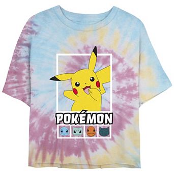 Juniors' Pokémon Squares Team Graphic Tee