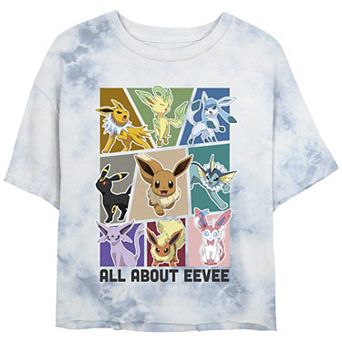 Juniors' Pokémon All About Eevee Evolutions Graphic Tee