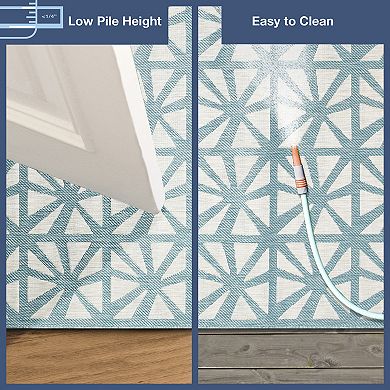 Liora Manne Carmel Tonga Tile Indoor/Outdoor Rug