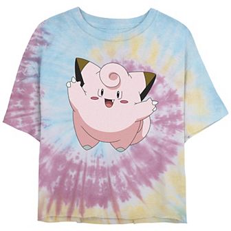 Juniors' Pokémon Happy Big Hug Clefairy Graphic Tee