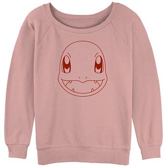 Juniors' Pokémon Charmander Graphic Slouchy Terry Sweatshirt