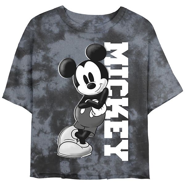 Disney's Mickey Mouse Juniors' Leaning on Name Tee