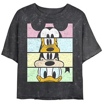 Disney's Mickey And Friends Juniors' Group Comic Panels Tee