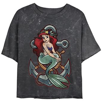 Disney's Little Mermaid Juniors' Anchor Tritan Tumbler Tee