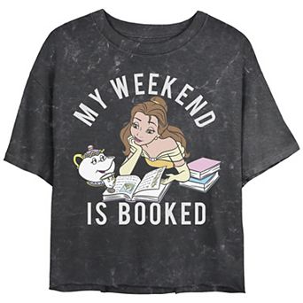 Disney's Beauty And The Beast Juniors' Belle My Weekend Is Booked Tee