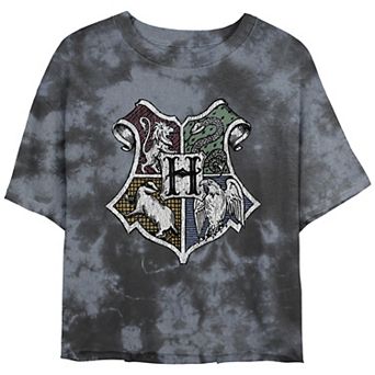 Juniors' Harry Potter Hand Drawn Crest Tee