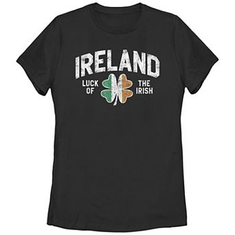 Juniors' Luck Of The Irish St. Patrick's Day Graphic Tee