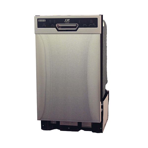 Sunpentown Energy Star 18" BuiltIn Dishwasher with Heated Drying