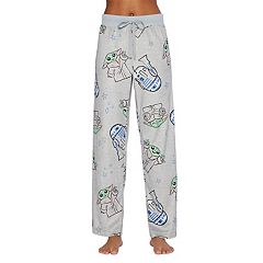 Men's Grogu Christmas Fleece Pajama Pants