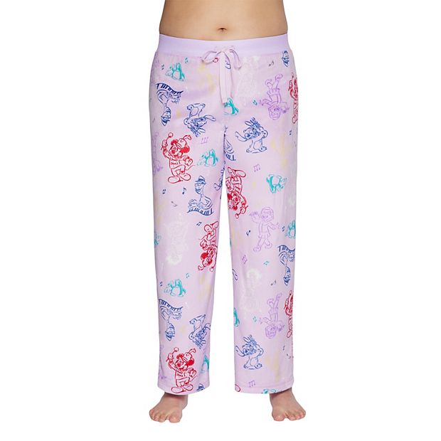 Disney D100 Plus Size Fleece Pajama Pants