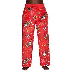 Disney's Mickey Mouse Women's Fleece Pajama Pants