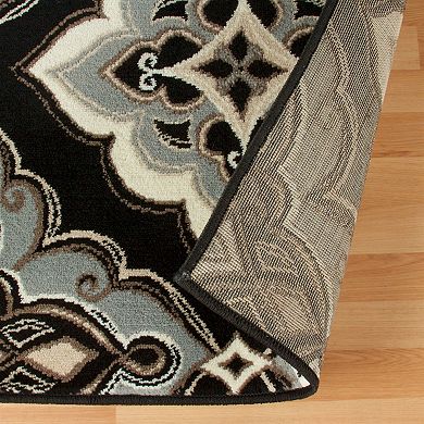 SUPERIOR Crawford Modern Medallion Indoor Area Rug