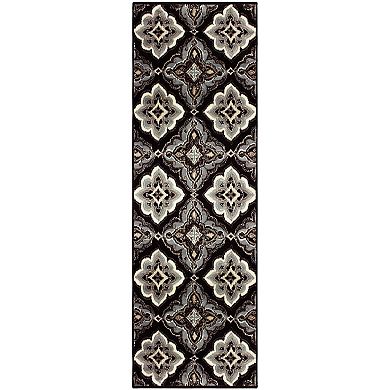 SUPERIOR Crawford Modern Medallion Indoor Area Rug