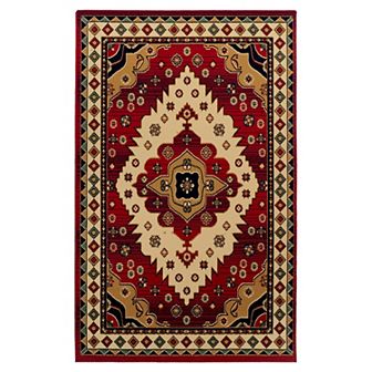 SUPERIOR Aztec Geometric Indoor Area Rug
