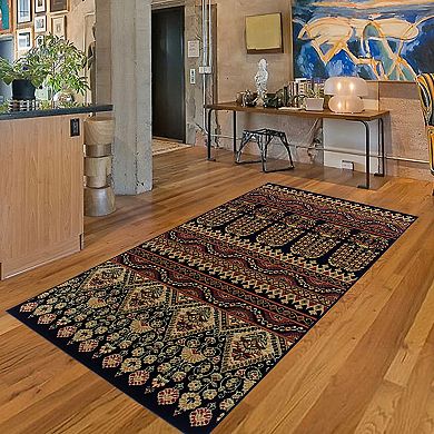 SUPERIOR Adena Abstract Floral Indoor Area Rug