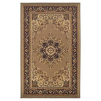 SUPERIOR Leopold Formal Medallion Indoor Area Rug