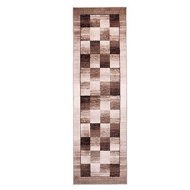 SUPERIOR Lockwood Rustic Non-Slip Indoor Area Rug