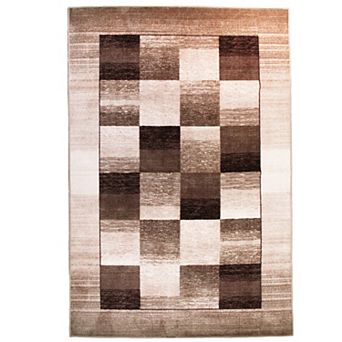 SUPERIOR Lockwood Rustic Non-Slip Indoor Area Rug