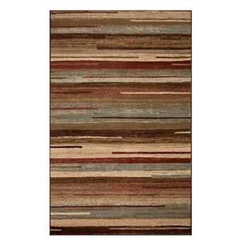 SUPERIOR Contemporary Stripes Abstract Lines Power-Loomed Indoor Area Rug or Runner