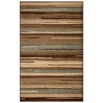 SUPERIOR Contemporary Stripes Abstract Lines Power-Loomed Indoor Area Rug or Runner